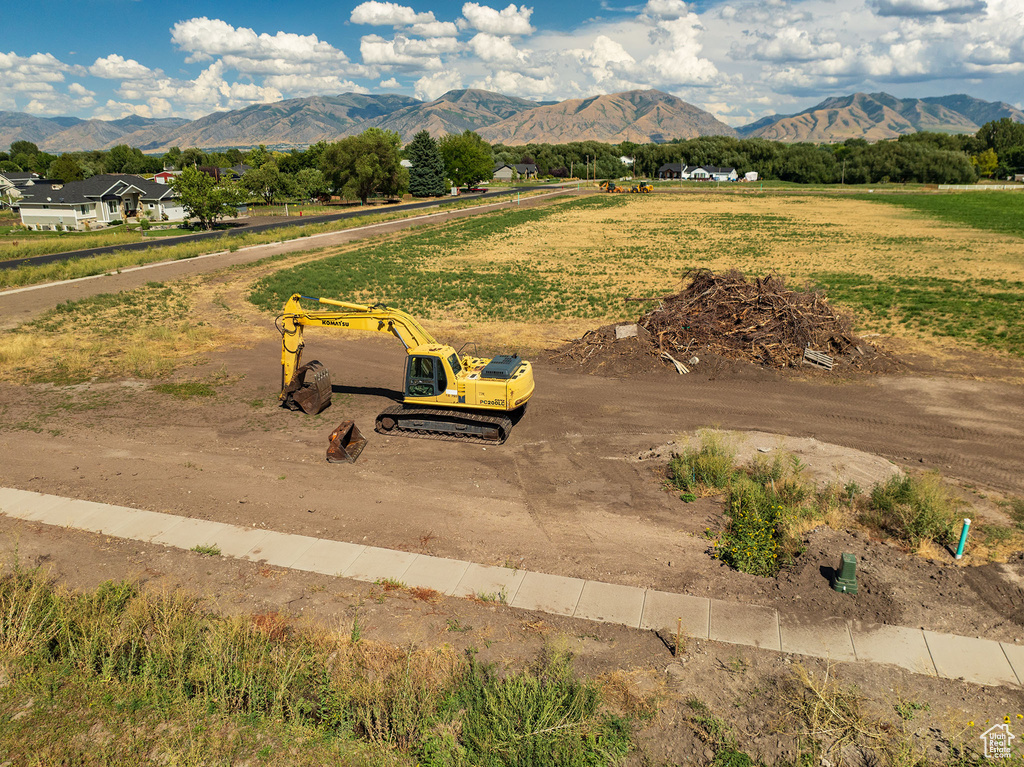 View of property's community with a rural view and a mountain view