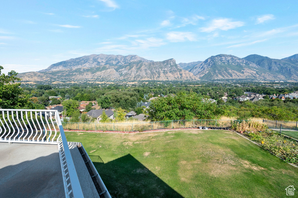 View of mountain feature