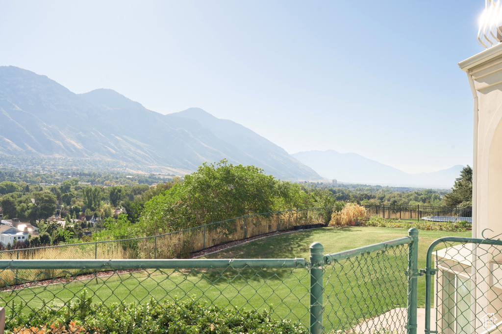 Property view of mountains