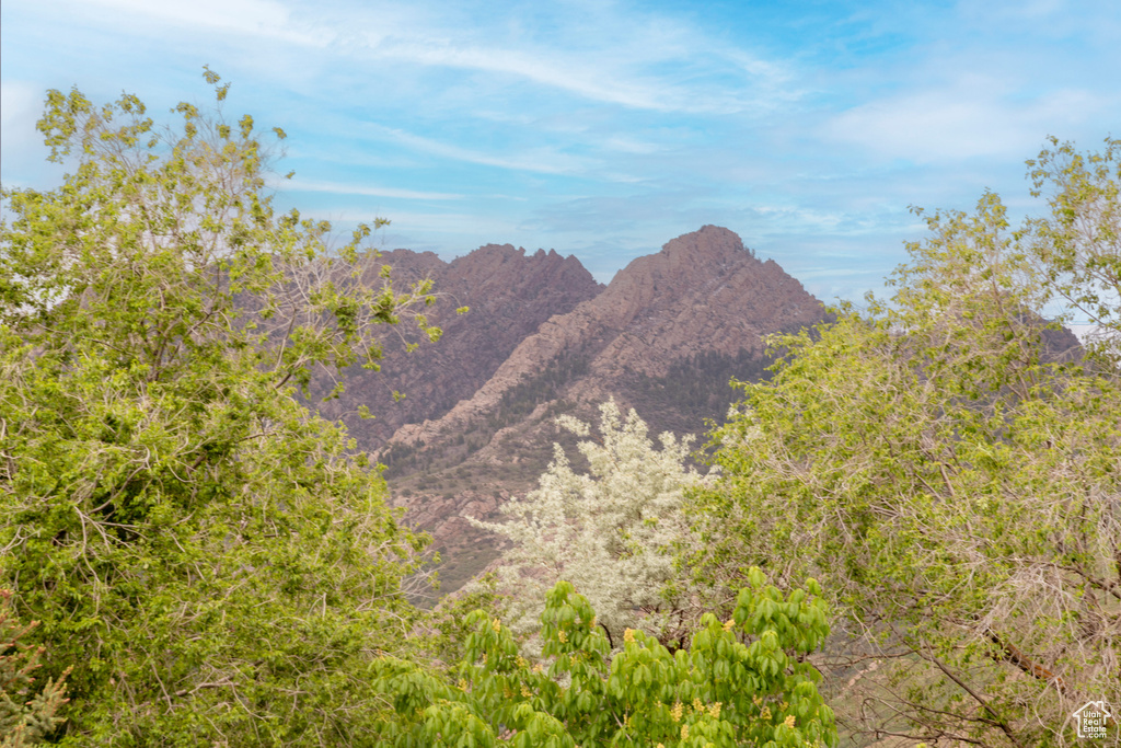 View of mountain backdrop