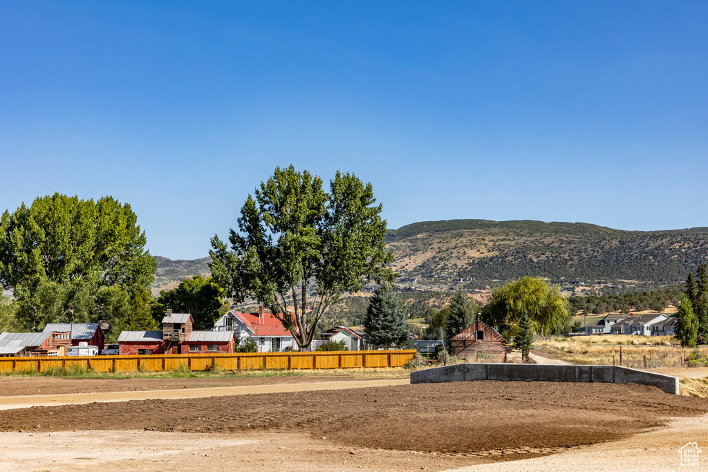 View of property's community featuring a mountain view