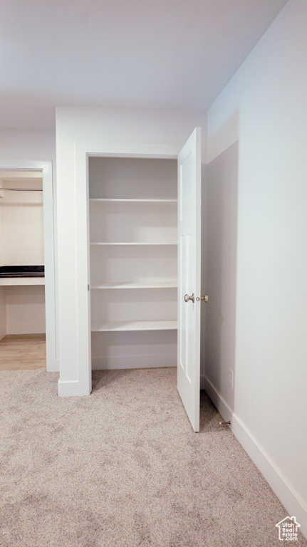 View of closet