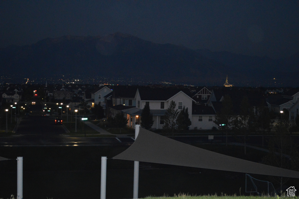 View of city with a mountain view