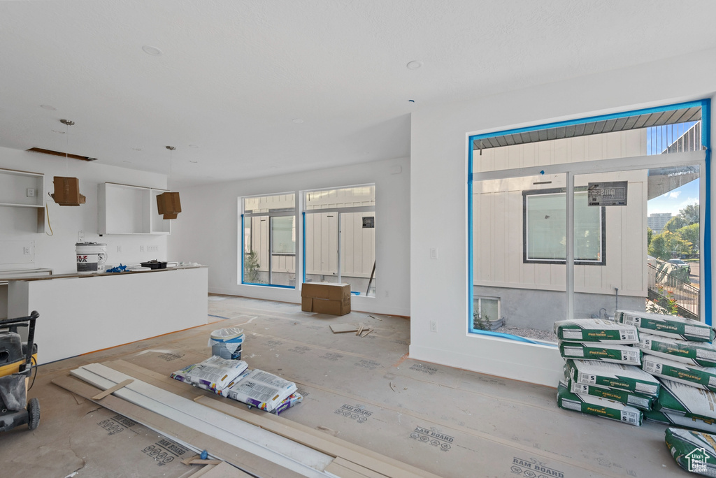 Living room featuring a healthy amount of sunlight