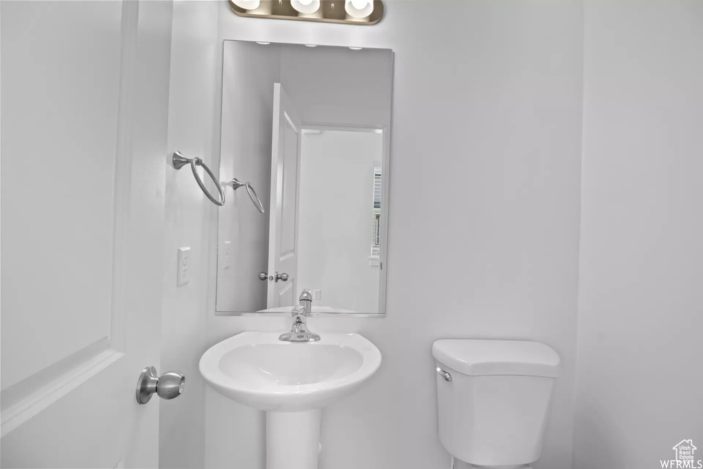 Bathroom with toilet