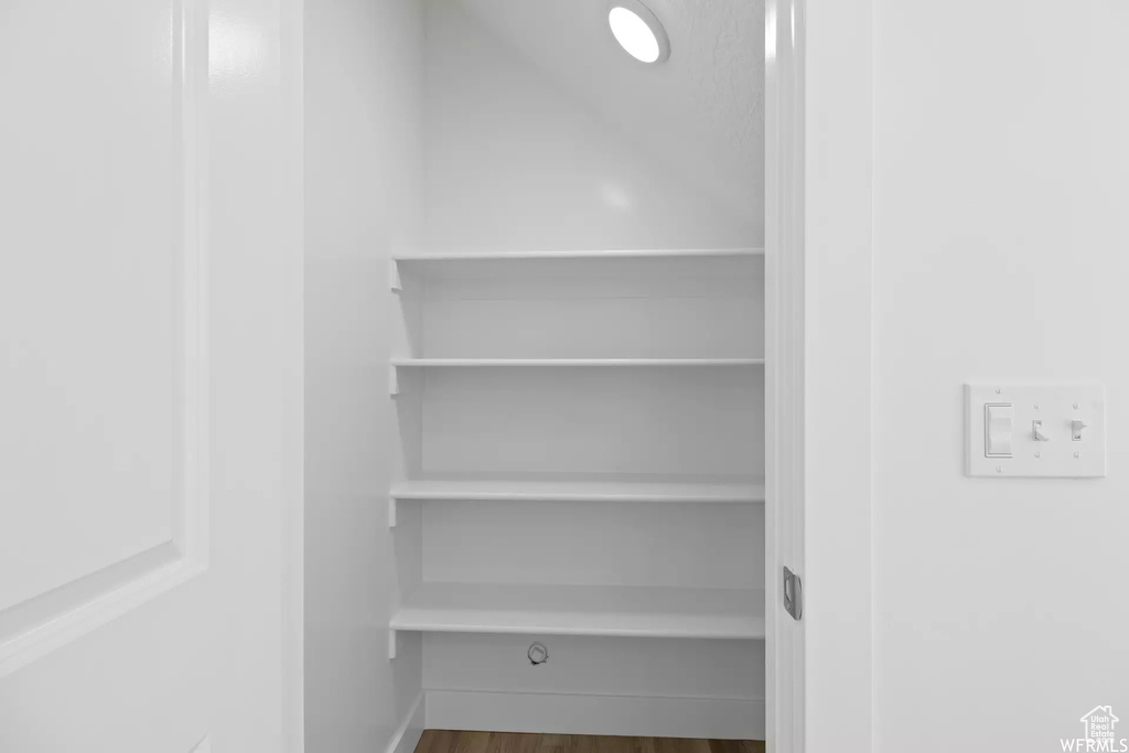 View of closet