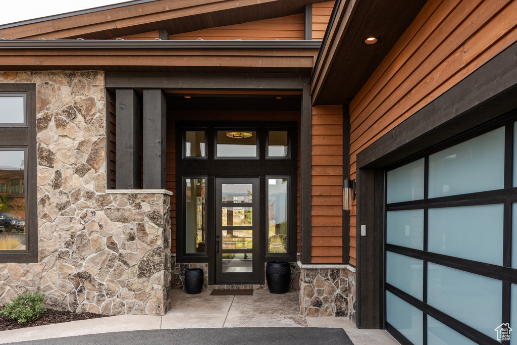 View of entrance to property