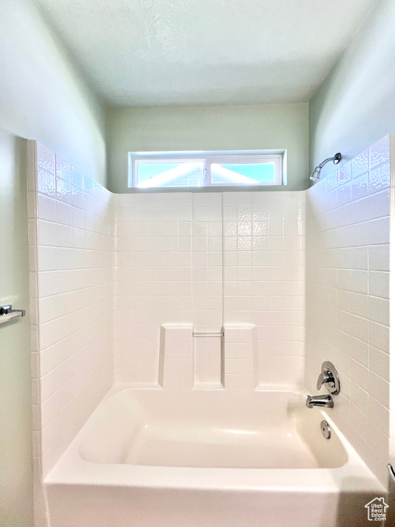 Bathroom with bathtub / shower combination