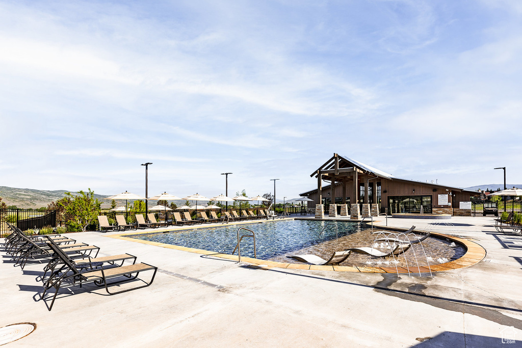View of community pool