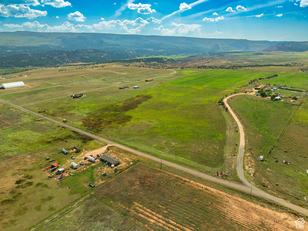 Drone / aerial view with a rural view