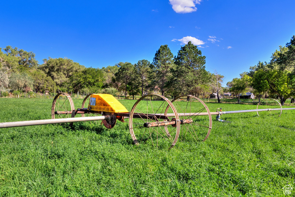 View of community with a lawn
