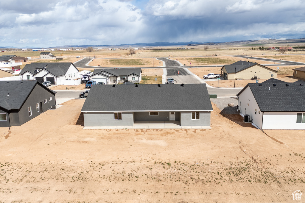 Bird's eye view featuring a residential view