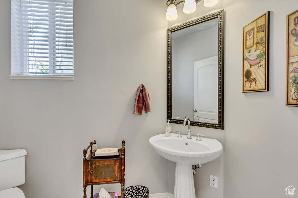 Bathroom with toilet