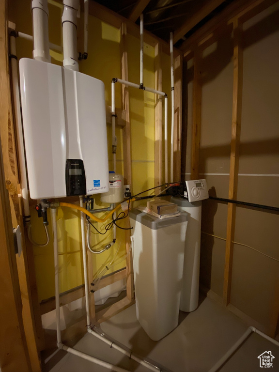 Utilities with water heater