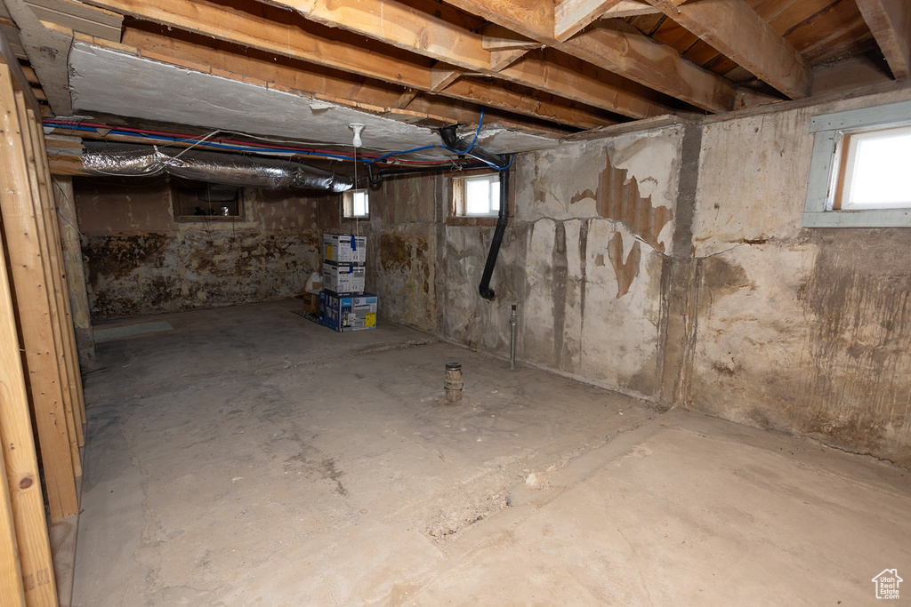 View of basement