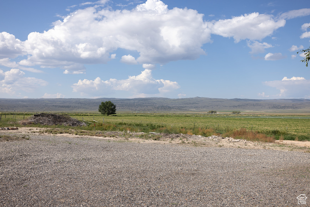 Exterior space featuring a mountain view and a rural view