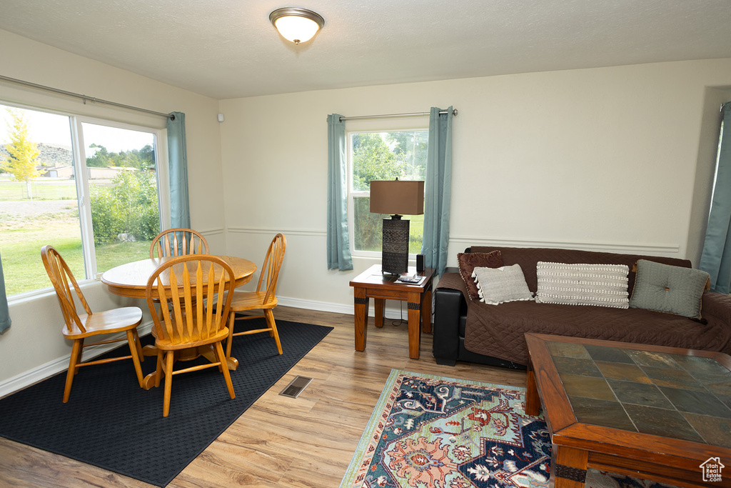 Dining room featuring hardwood / wood-style floors