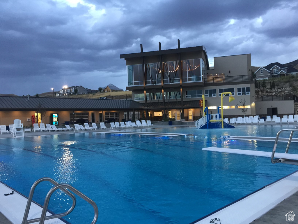 View of swimming pool