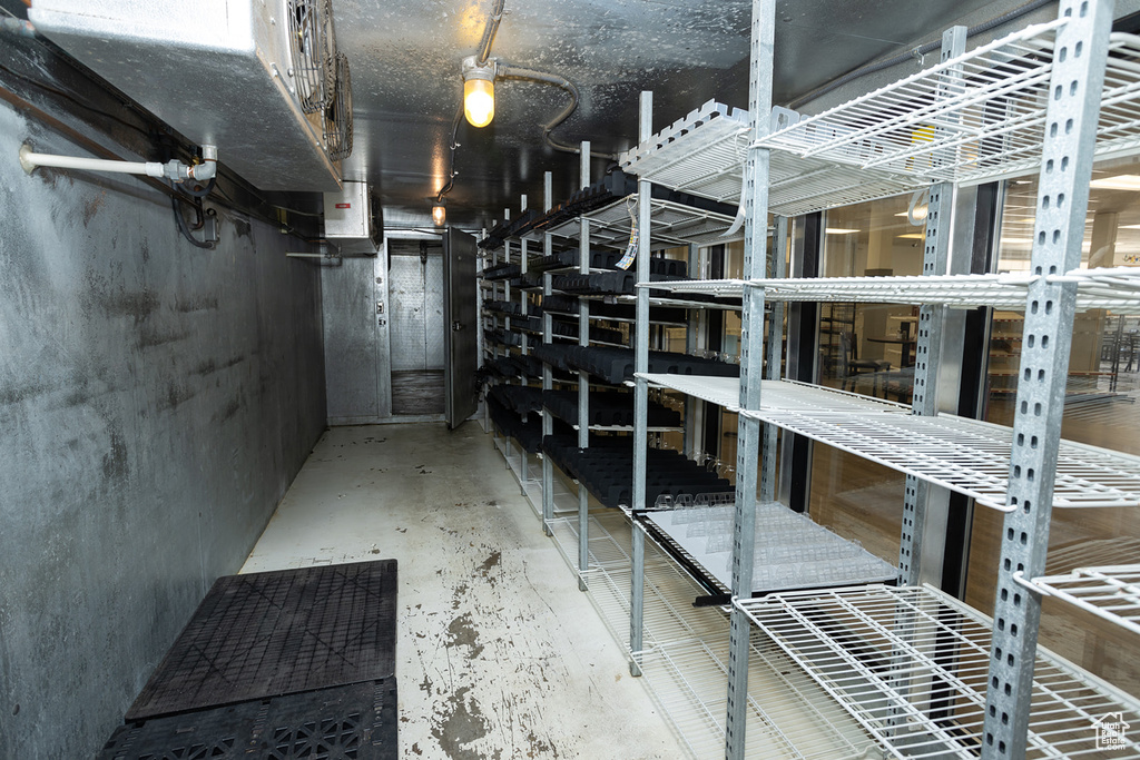 View of storage room
