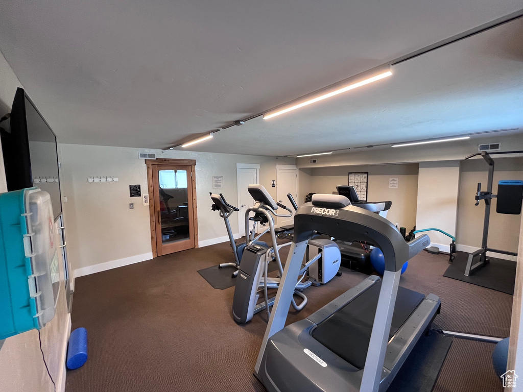 View of exercise room