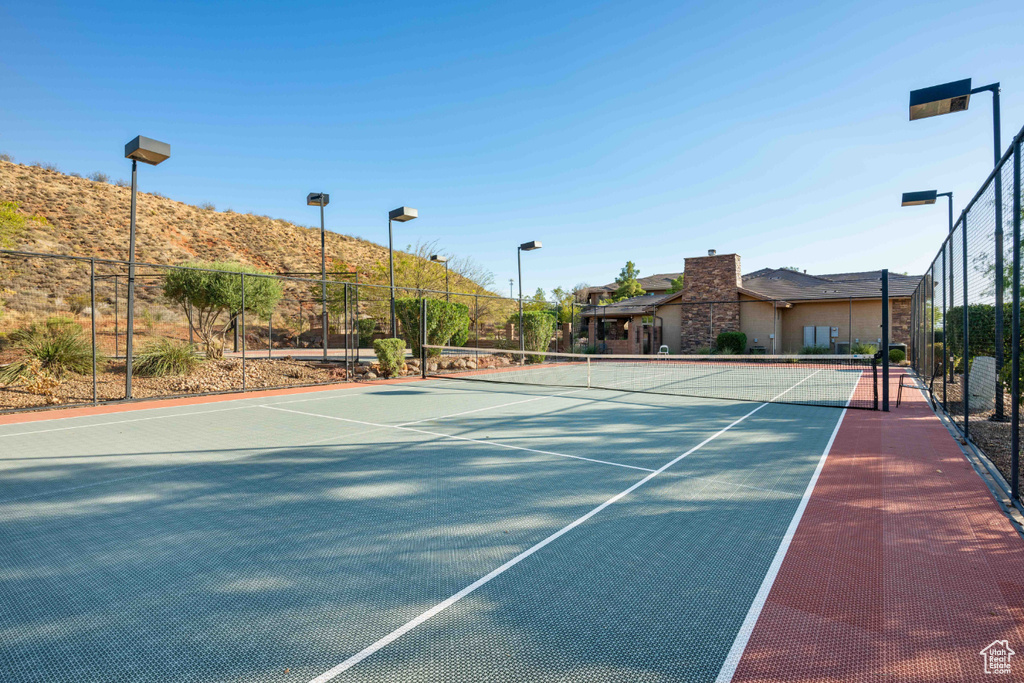 View of sport court