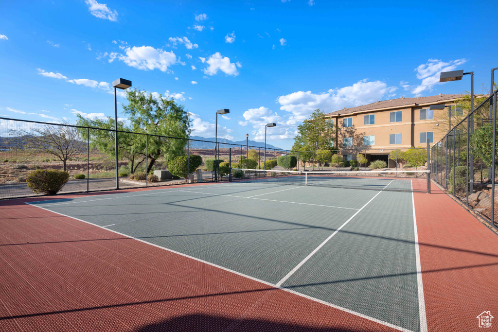 View of sport court