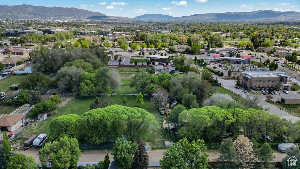 Aerial view of mountains