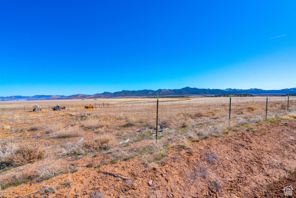 View of mountain feature featuring a rural view