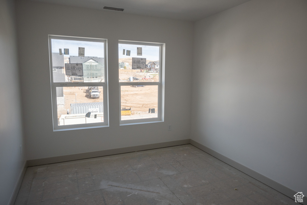 View of unfurnished room