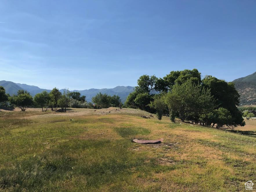 View of mountain feature featuring a rural view