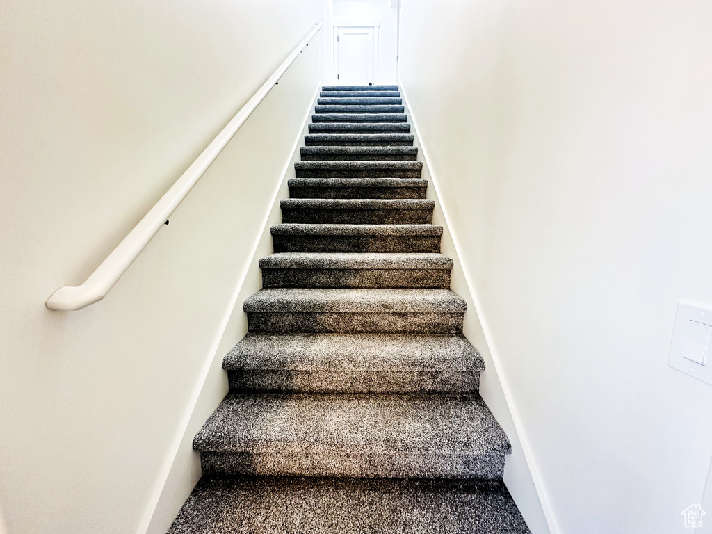 View of stairs