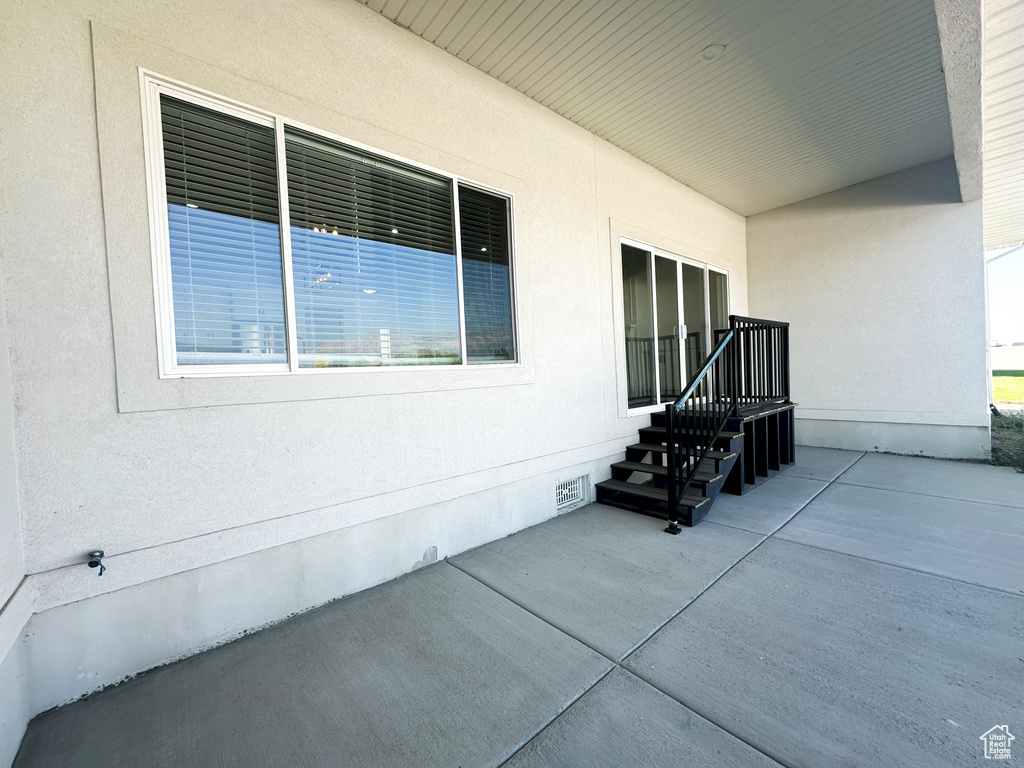 View of patio