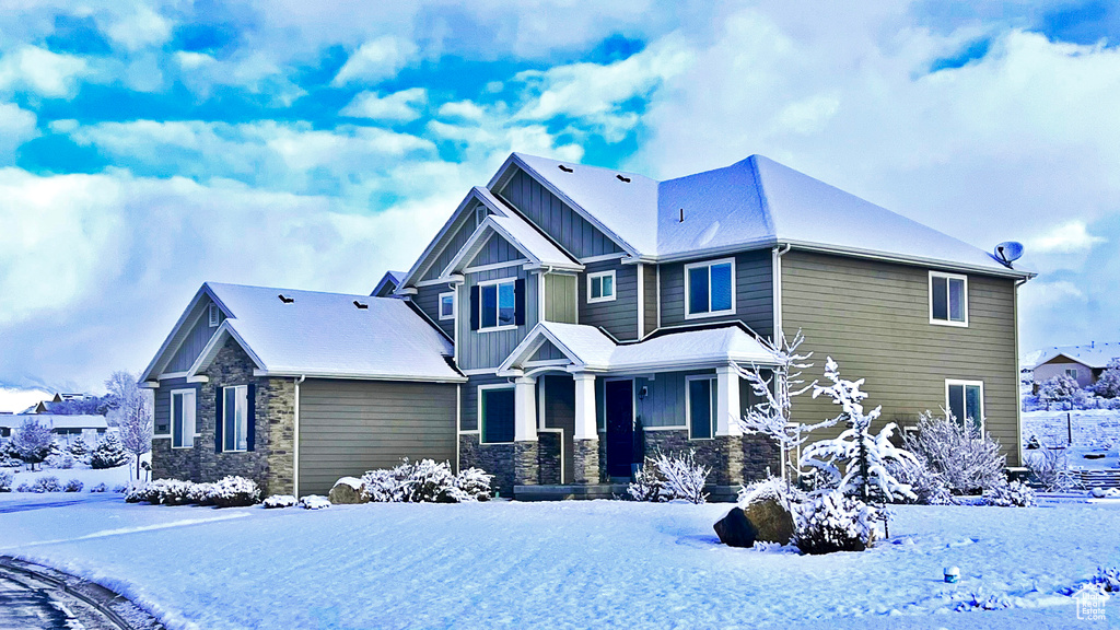 View of craftsman house