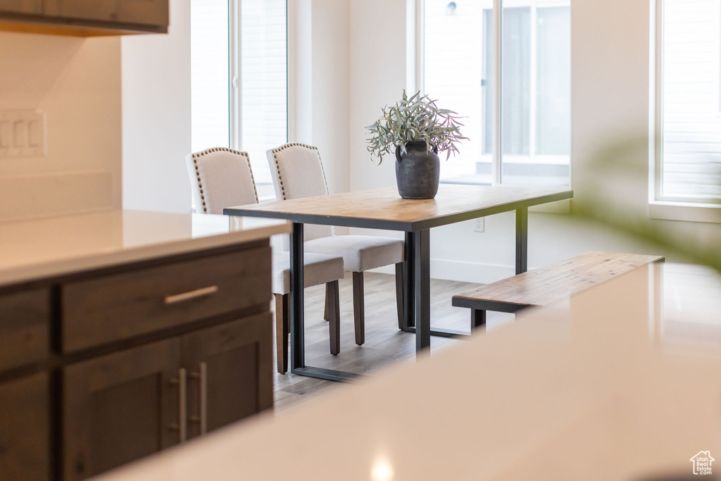 View of dining space