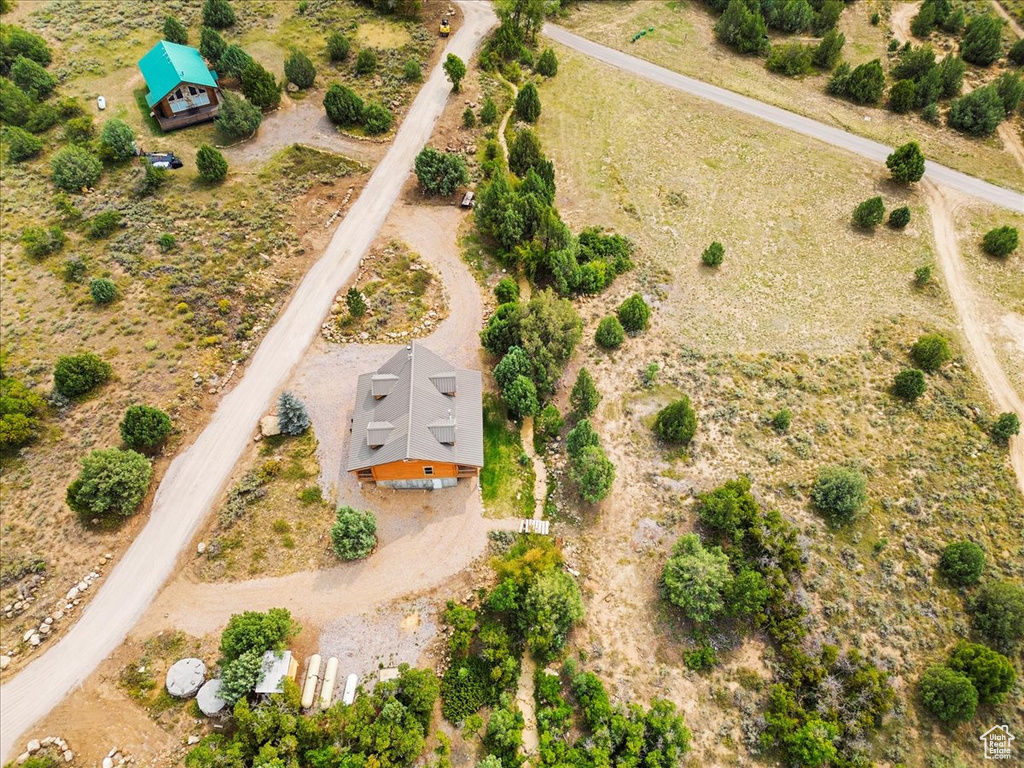 Drone / aerial view featuring a rural view