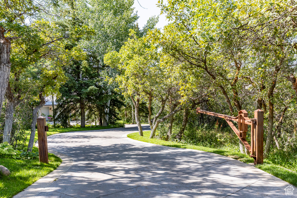 View of home's community with driveway
