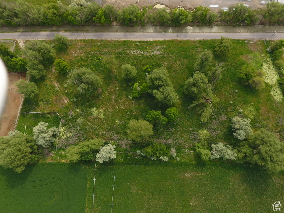 Drone / aerial view with a rural view