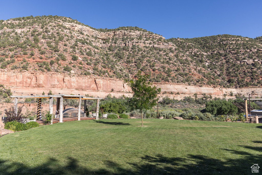 View of mountain feature