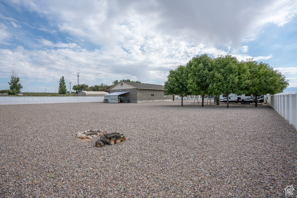 View of yard