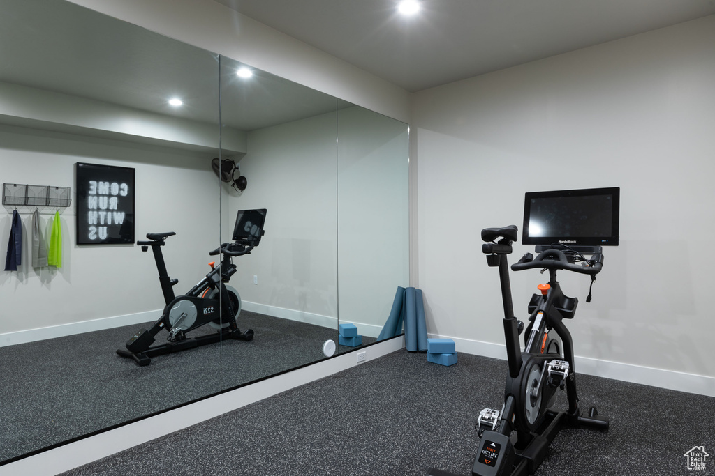 View of workout room