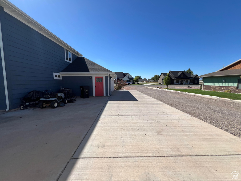 View of street