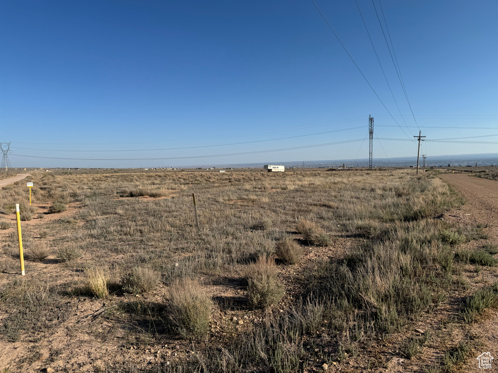 View of yard featuring a rural view