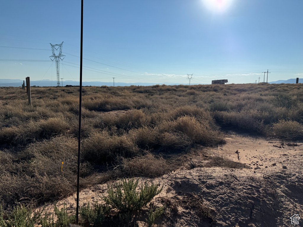View of yard featuring a rural view