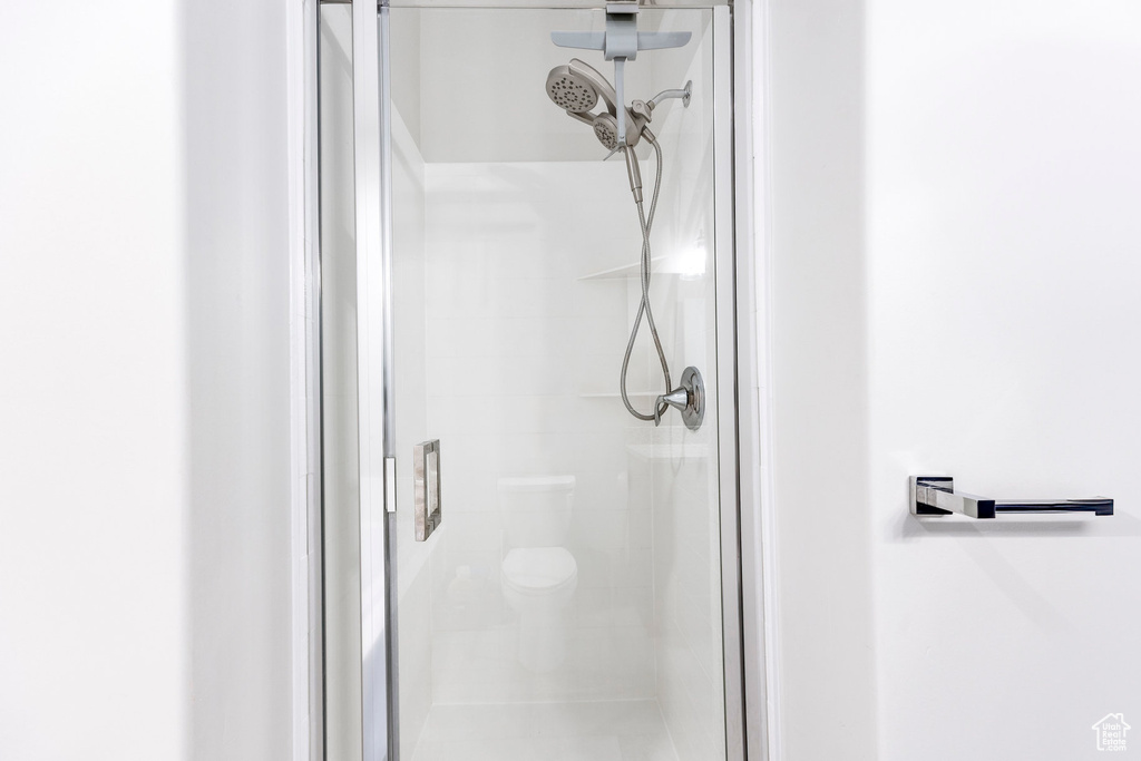 Full bath with a stall shower