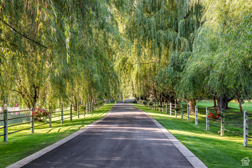 Surrounding community featuring a yard