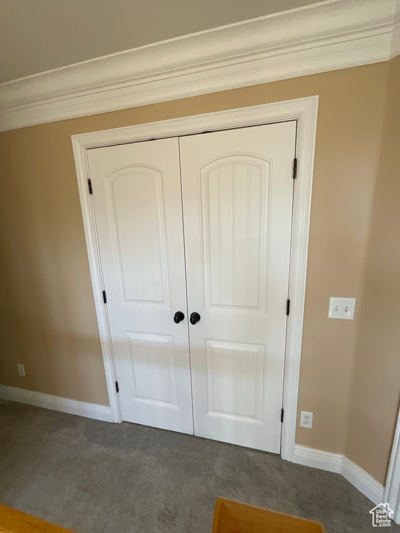 Interior details with carpet floors