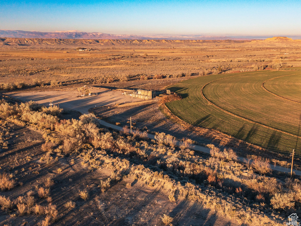 Drone / aerial view featuring a rural view