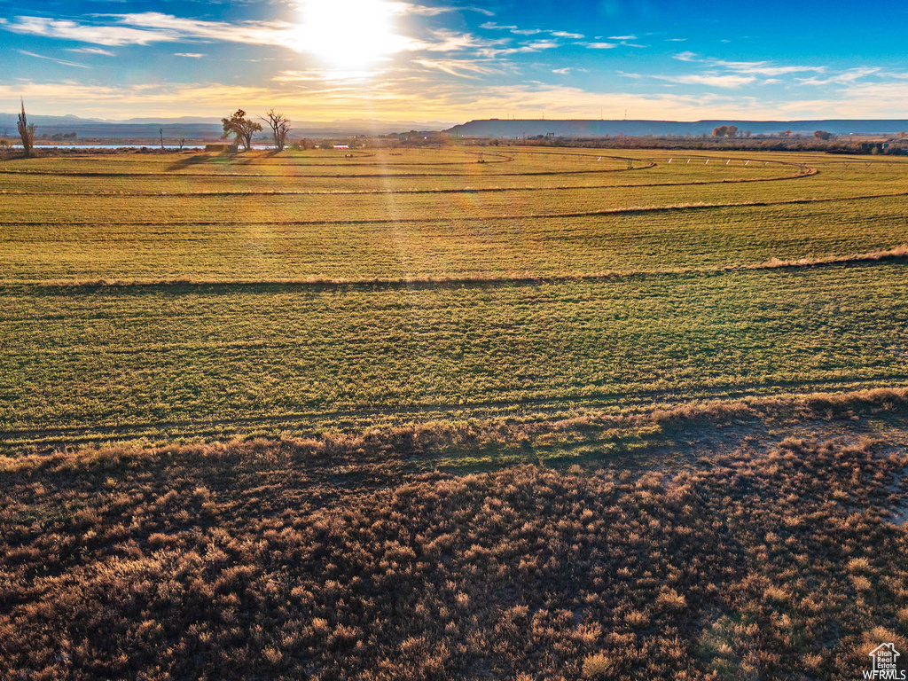 Drone / aerial view with a rural view