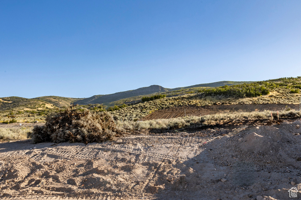 View of mountain feature