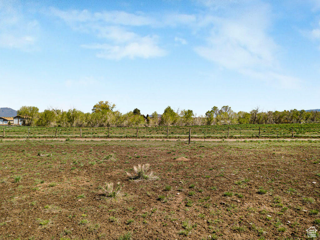 View of yard featuring a rural view